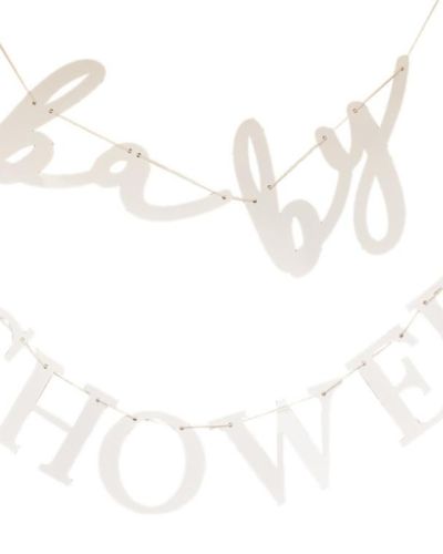 Clouds Baby Shower Bunting