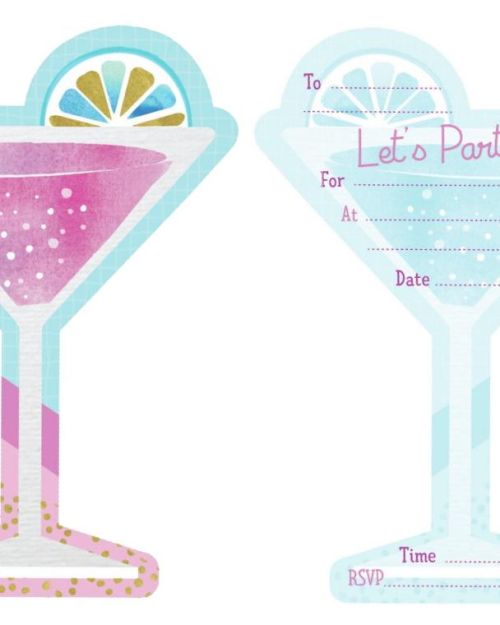 Cocktail Invitations 8pk