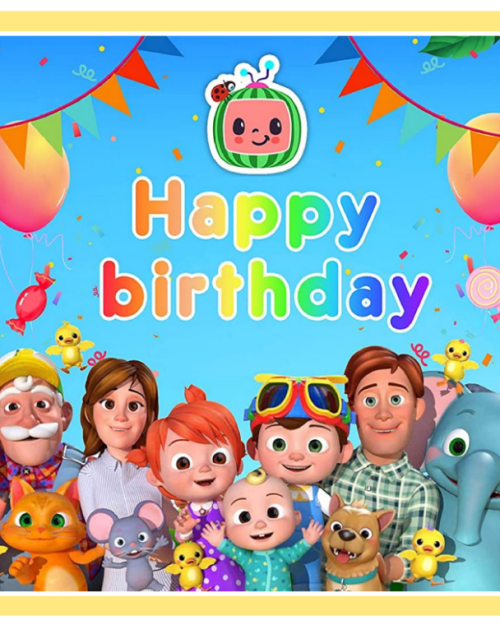 Edible Icing Image A4 – Cocomelon