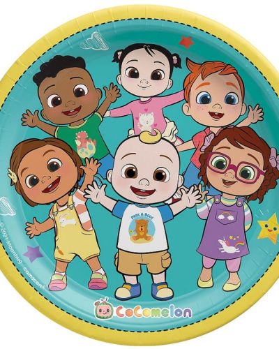 CoComelon Dinner Plates 8pk