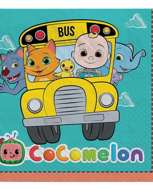 CoComelon Lunch Napkins 16pk