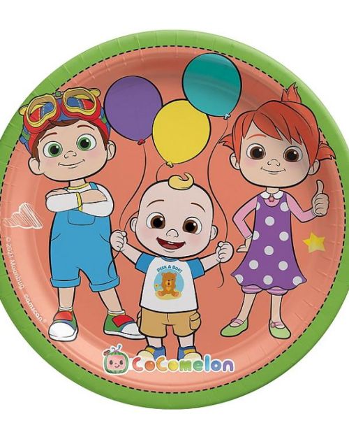 CoComelon Lunch Plates 8pk