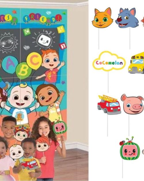CoComelon Scene Setter & Photo Props