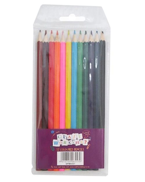 Craft Workshop Colouring Pencils 12pk