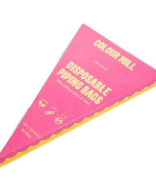 Colour Mill Disposable Piping Bags 12in 50pk