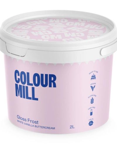 Gloss Frost White Buttercream – 2L