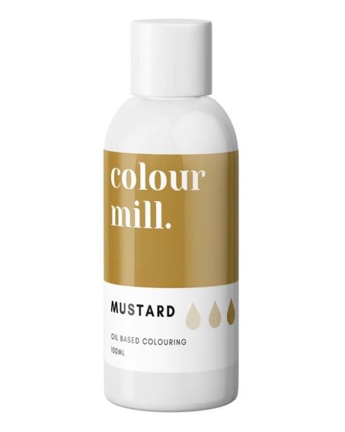 Colour Mill Oil Based Colouring 100ml – Mustard