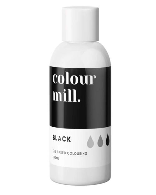 Colour Mill Oil Based Colouring 100ml – Black