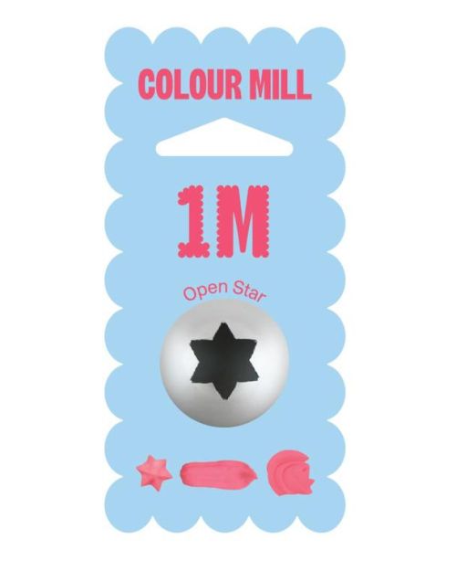 Colour Mill Piping Tip Open Star #1M