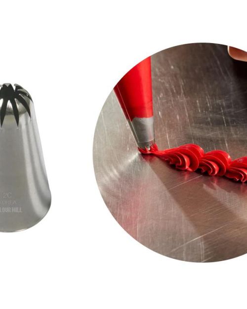 Colour Mill Piping Tip Drop Flower #2C