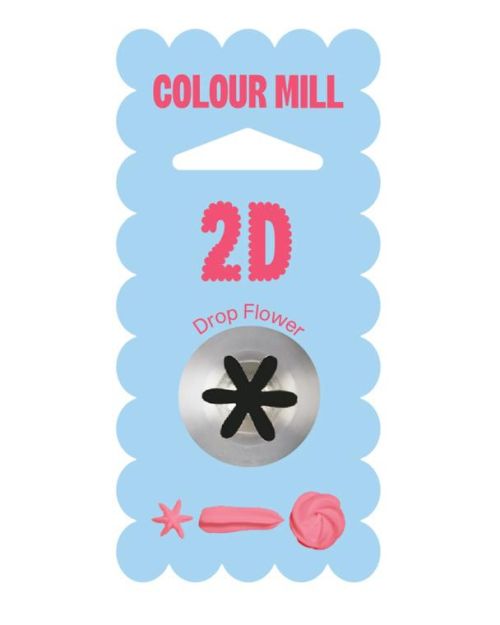 Colour Mill Piping Tip Drop Flower #2D