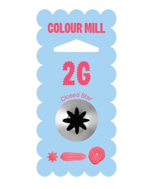 Colour Mill Piping Tip Closed Star #2G