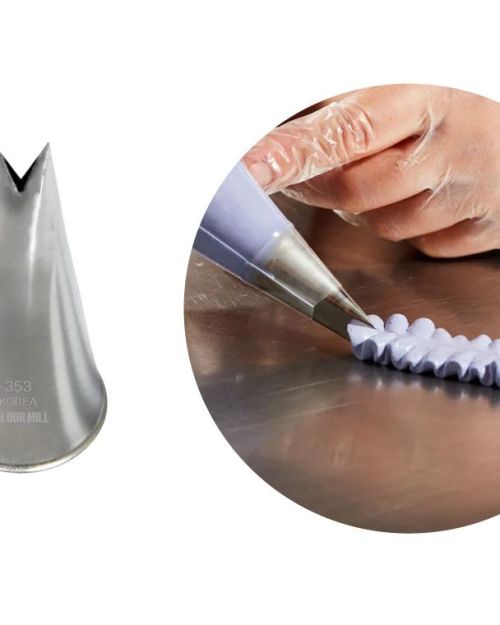 Colour Mill Piping Tip Leaf 353