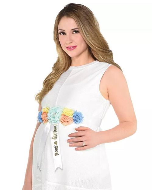 Coming Soon Baby Bump Sash