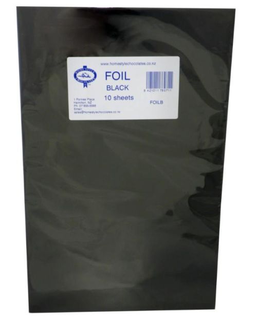 Confectionery Foil 10pk – Black