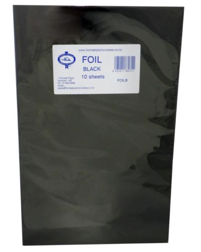 Confectionery Foil 10pk – Black