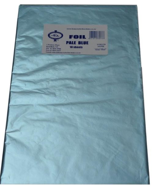 Confectionery Foil 10pk – Pale Blue