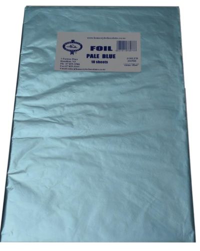 Confectionery Foil 10pk – Pale Blue