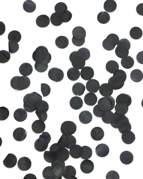 Tissue Confetti – Black