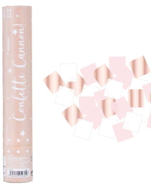 Confetti Cannon – Rose Gold