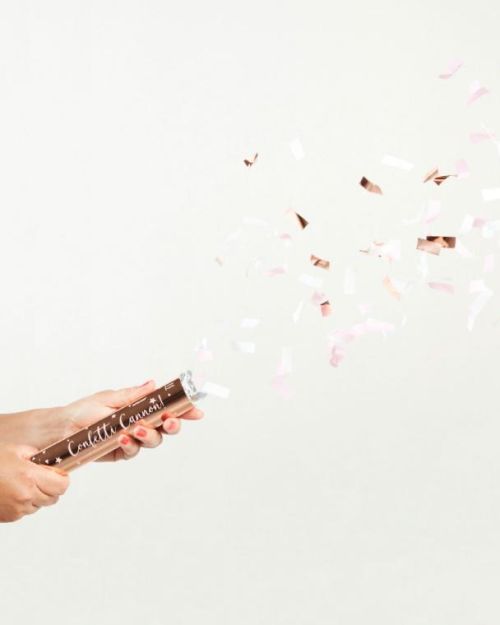 Confetti Cannon – Rose Gold