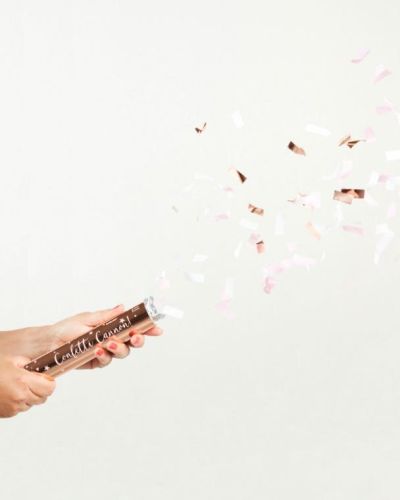 Confetti Cannon – Rose Gold