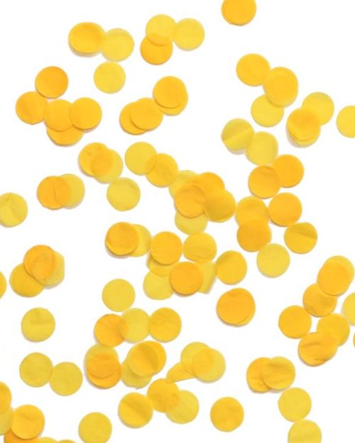 Tissue Confetti – Yellow