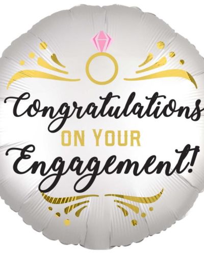 Congratulations on your Engagement Foil Balloon