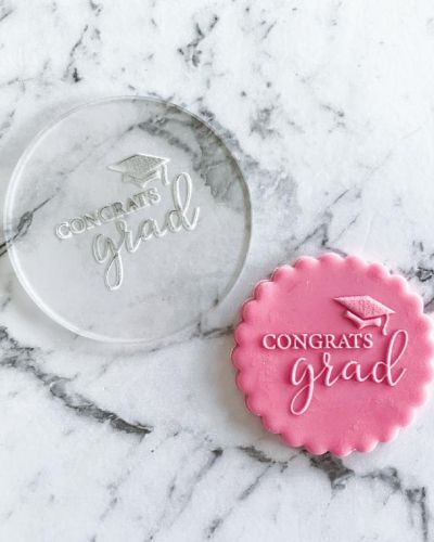 Debosser Stamp – Congrats Grad