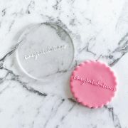 Debosser Stamp – Congratulations