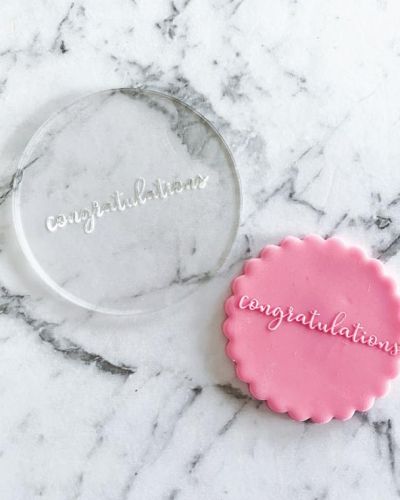 Debosser Stamp – Congratulations