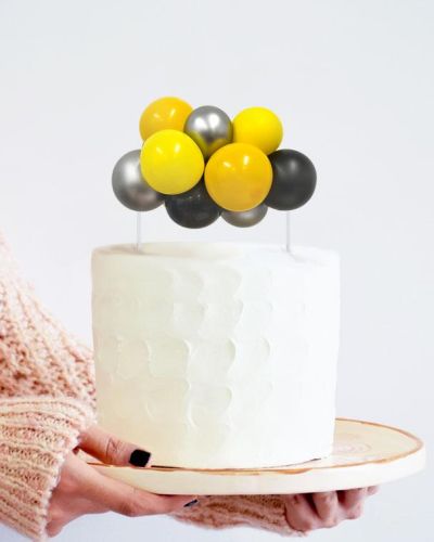 Balloon Garland Cake Topper – Construction