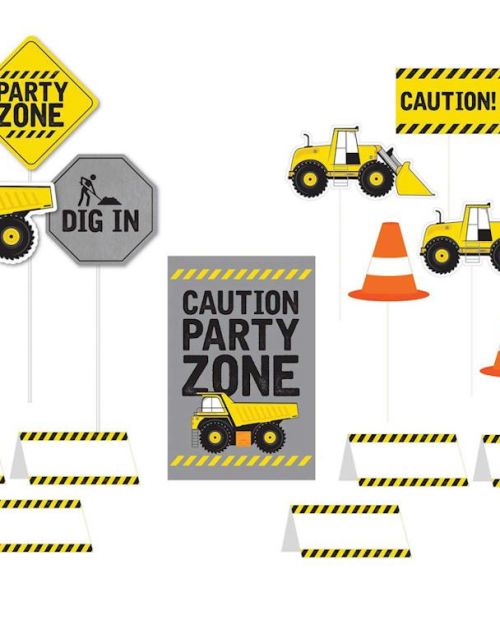 Construction Buffet Decorating Kit