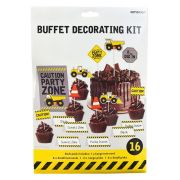 Construction Buffet Decorating Kit