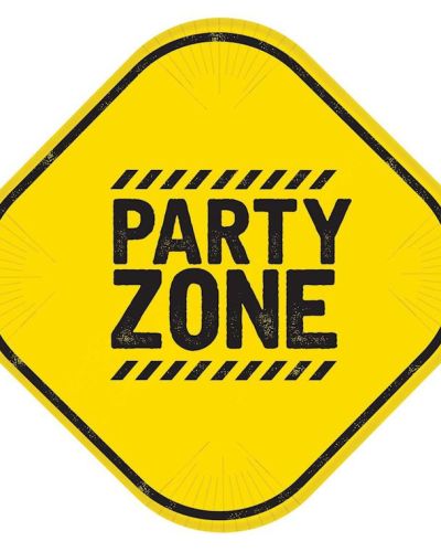 Construction Dinner Plates 8pk