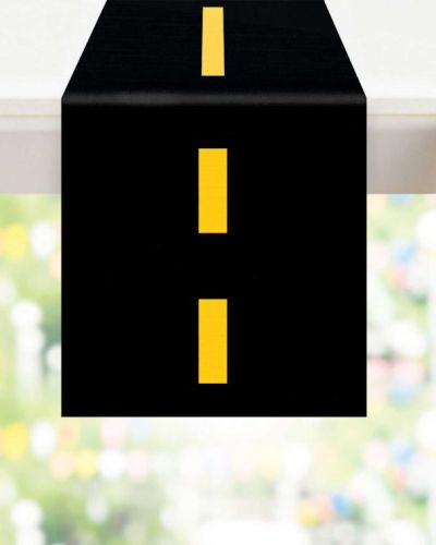 Construction Fabric Table Runner