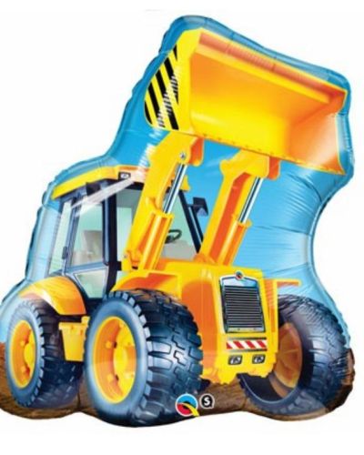 Construction Loader SuperShape Balloon