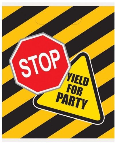 Construction Party Loot Bags 8pk