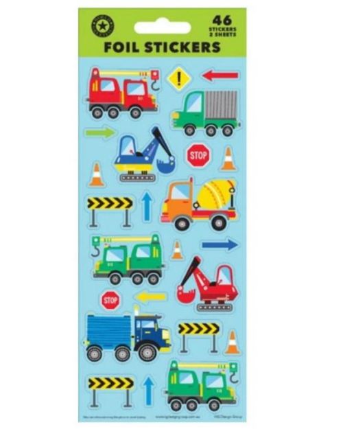 Construction Truck Stickers