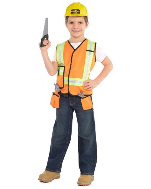 Construction Worker Costume – Child 4-6yrs