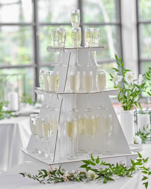 Contemporary 3 Tier Drinks Stand