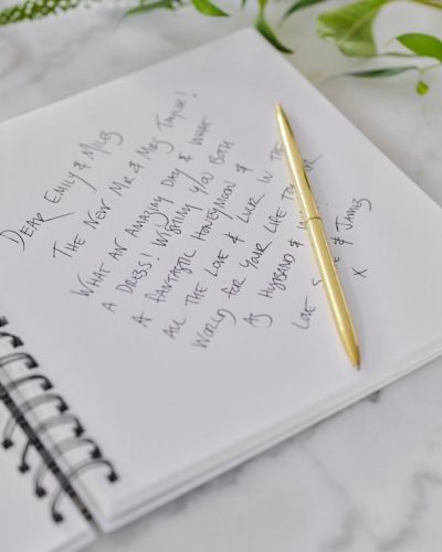 Contemporary Wedding Guest Book