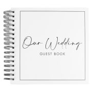 Contemporary Wedding Guest Book