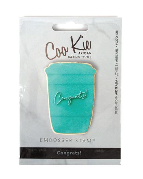 COO KIE Embosser Stamp – CONGRATS