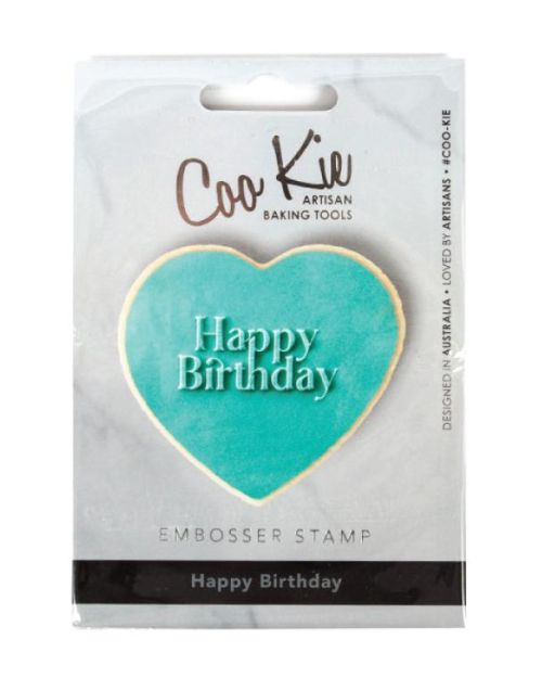 COO KIE Embosser Stamp – HAPPY BIRTHDAY 1
