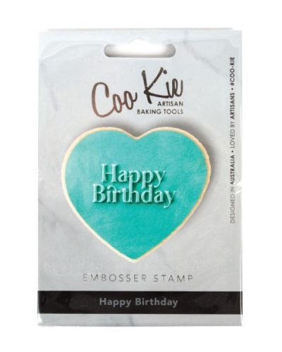 COO KIE Embosser Stamp – HAPPY BIRTHDAY 1
