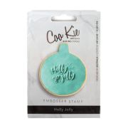 COO KIE Embosser Stamp – HOLLY JOLLY