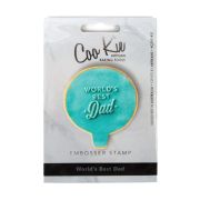 COO KIE Embosser Stamp – WORLD’S BEST DAD