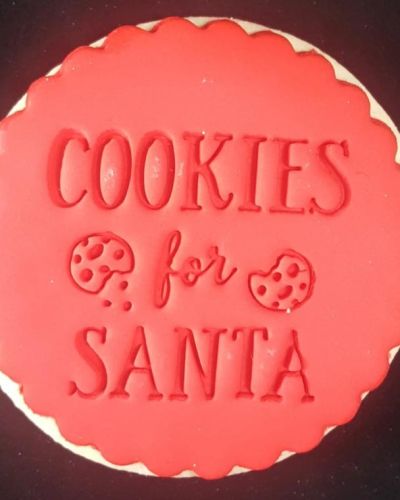 Cookies for Santa Embosser