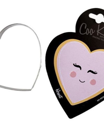 Coo Kie Heart Cookie Cutter